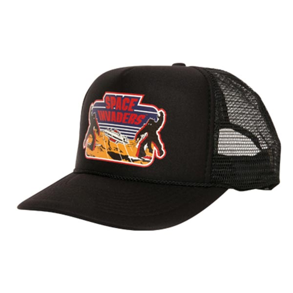 SPACE INVADERS MESH CAP BLACK